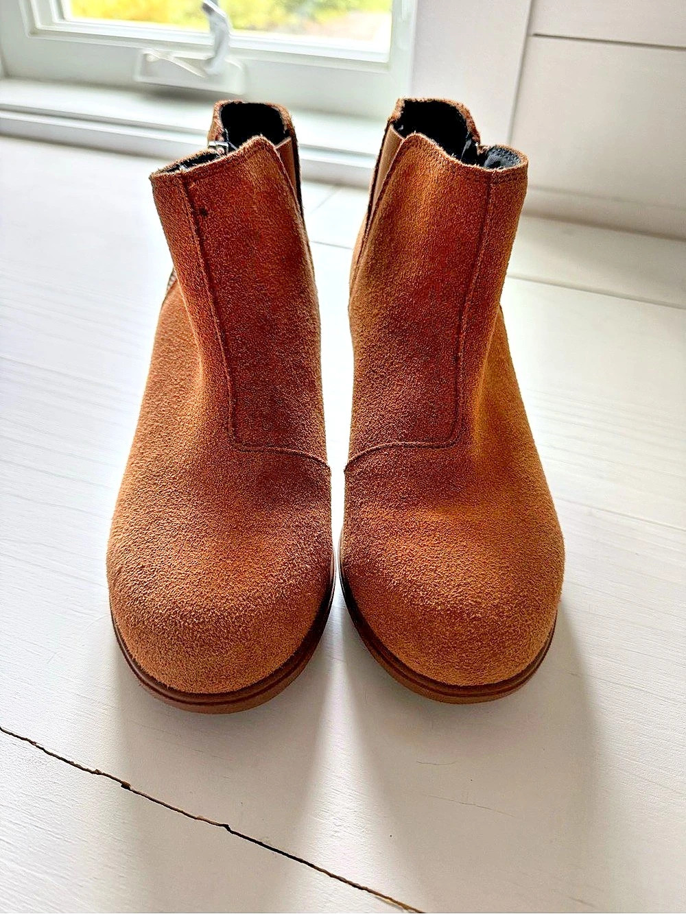 Sorel Joan of Arctic Wedge II Zip Bootie Brown US 6.5
